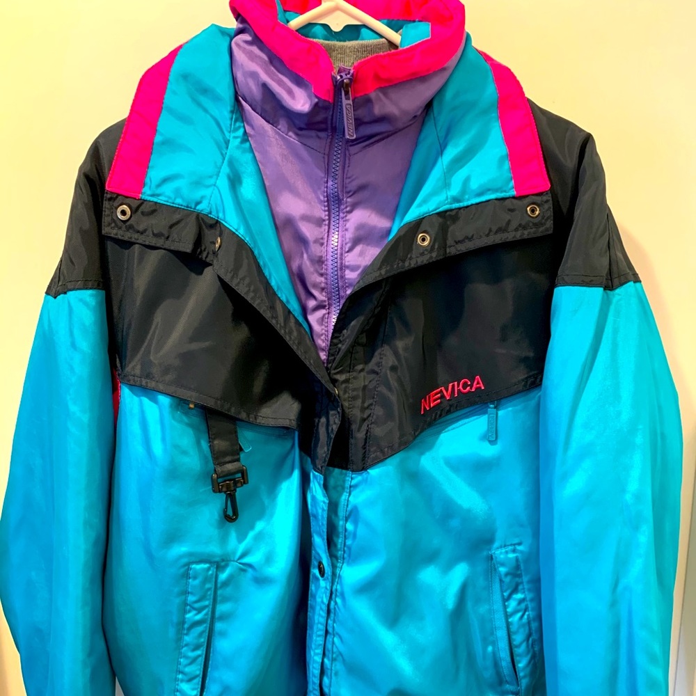 Vintage 90s Nevica Survival Ski Jacket size 8